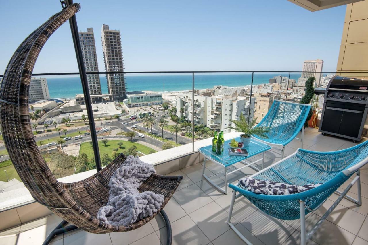 Bat Yam Luxery 5Br Sea View Suite Eksteriør bilde