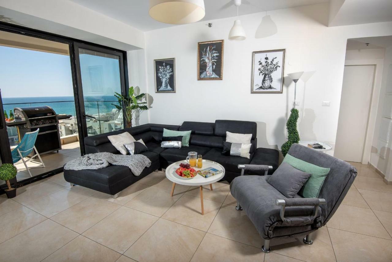 Bat Yam Luxery 5Br Sea View Suite Eksteriør bilde